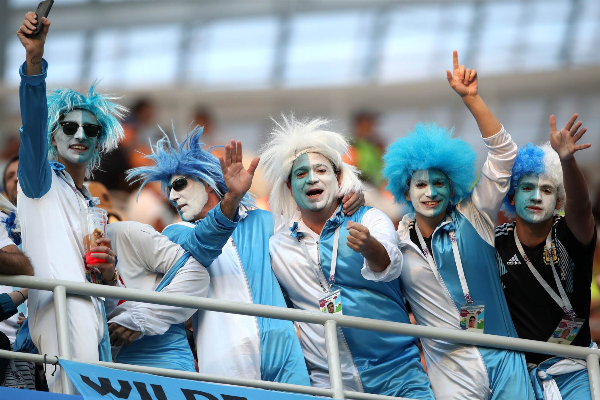 نتيجة بحث الصور عن ‪argentina croatia fans‬‏