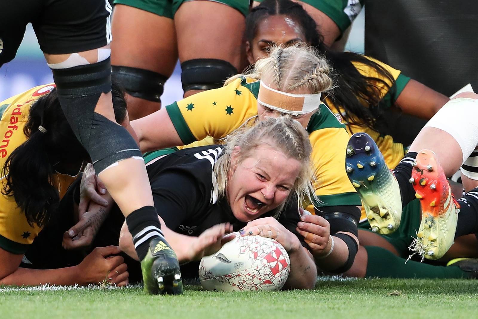 Pic Special Black Ferns Smash The Wallaroos The Womens Game Australias Home Of Womens 5067