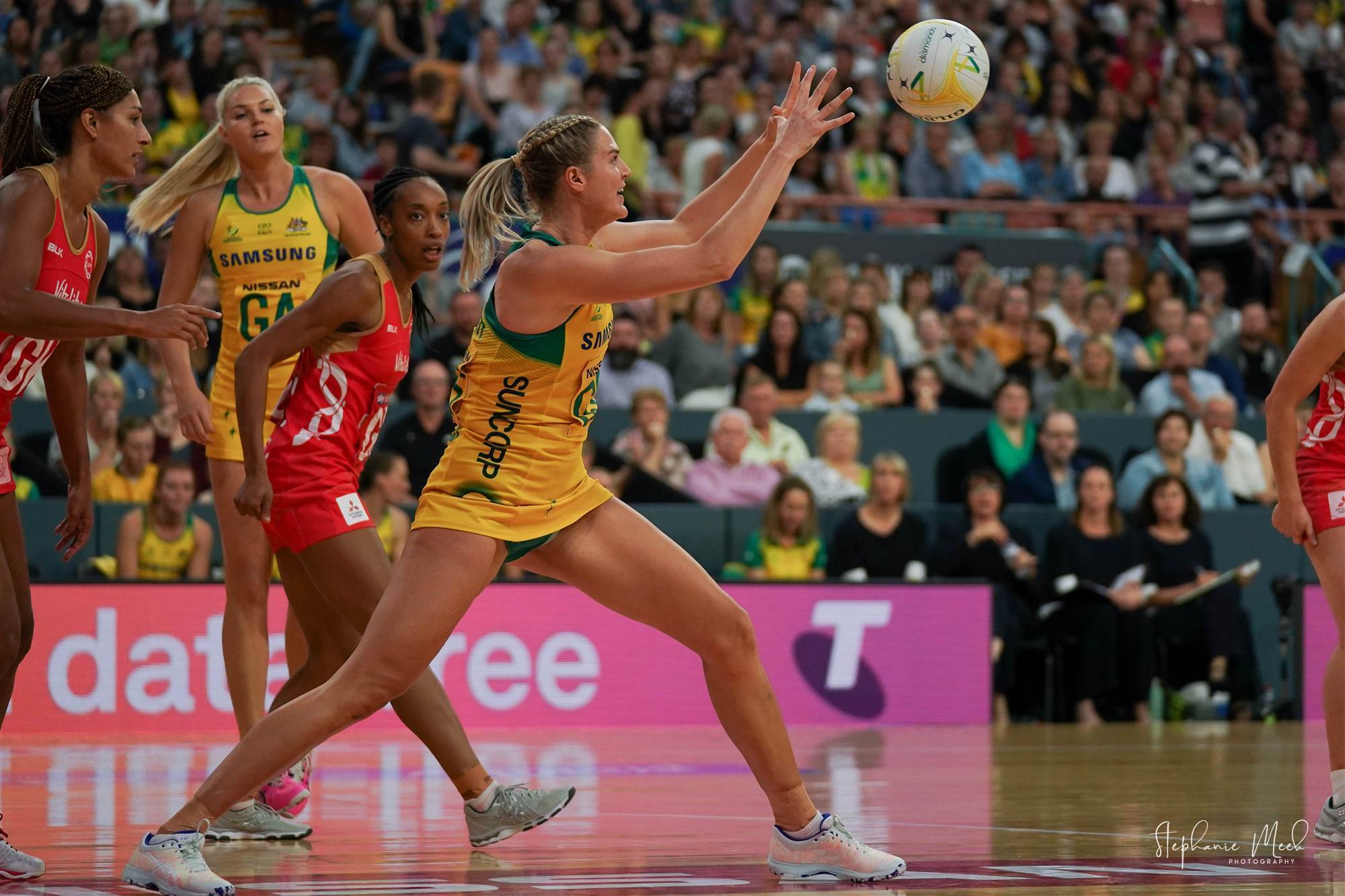 Netball Quad Series - Australian Diamonds V English Roses - The Women's ...