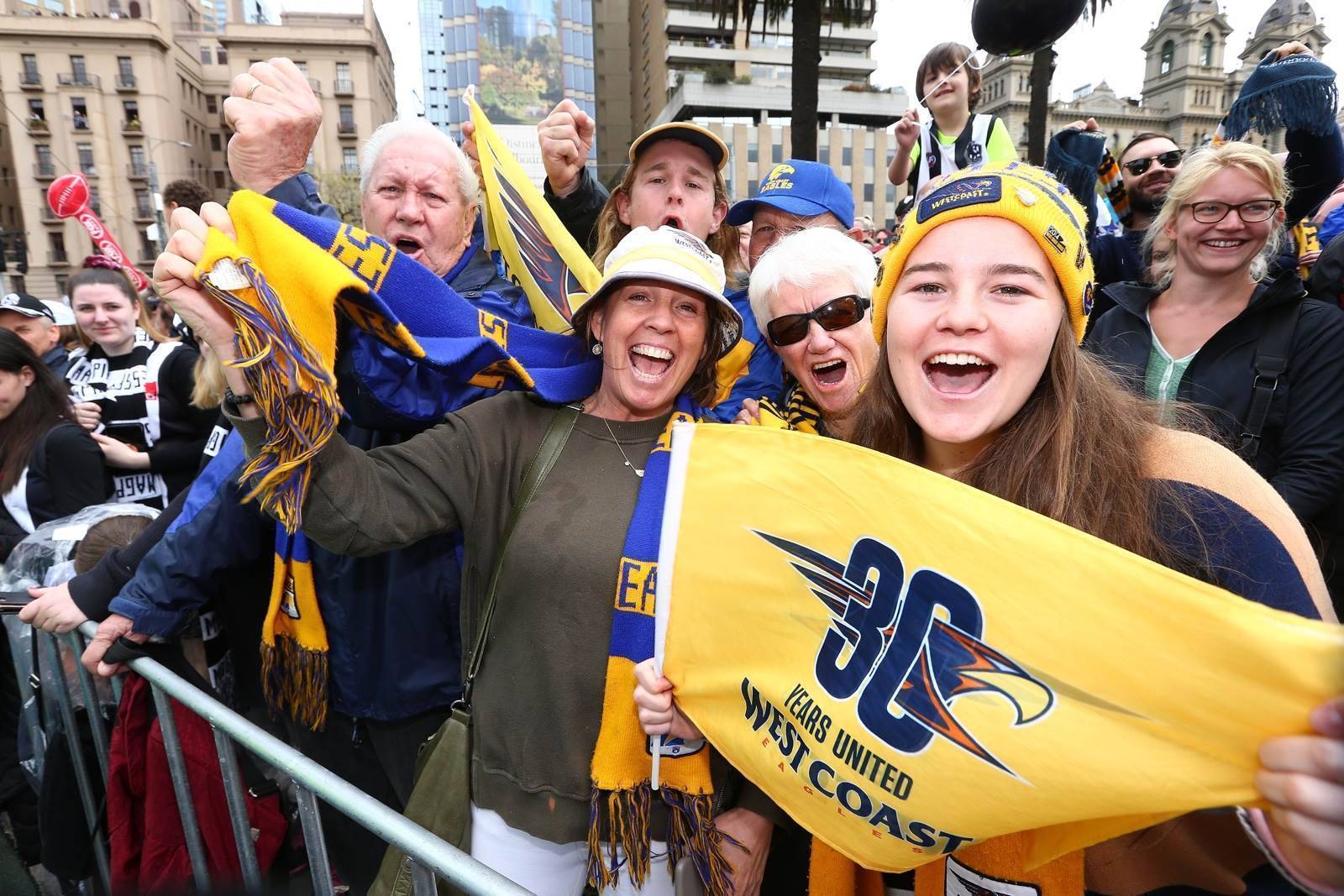 Pic Special: Don't rain on our Grand Final parade! - AFL - Inside Sport