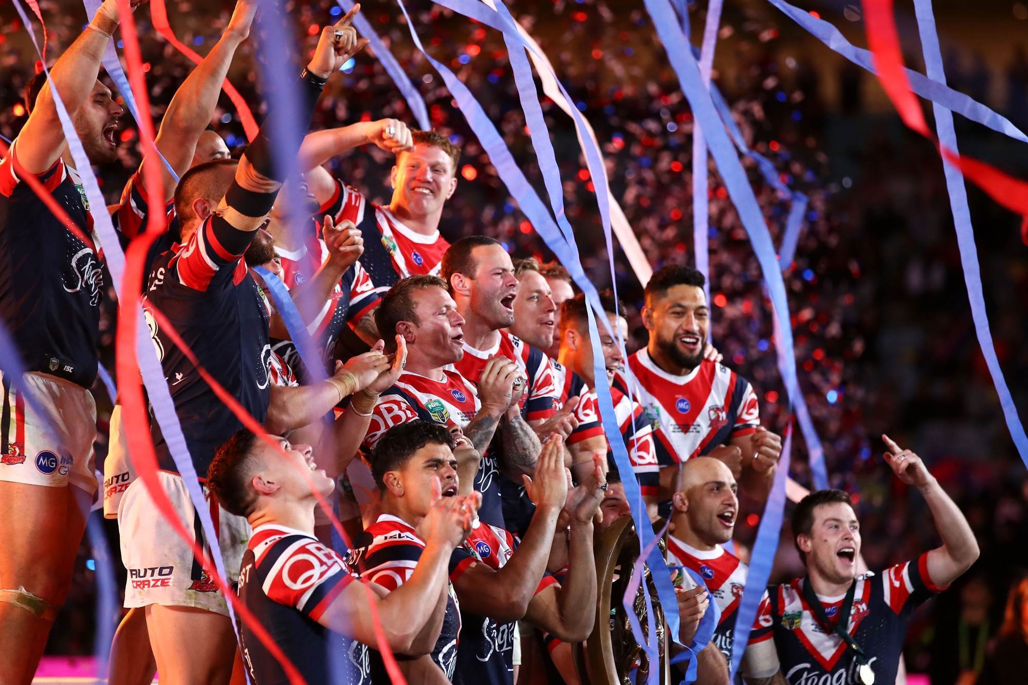 Pic special: Roosters and fans celebrate triumph! - League - Inside Sport