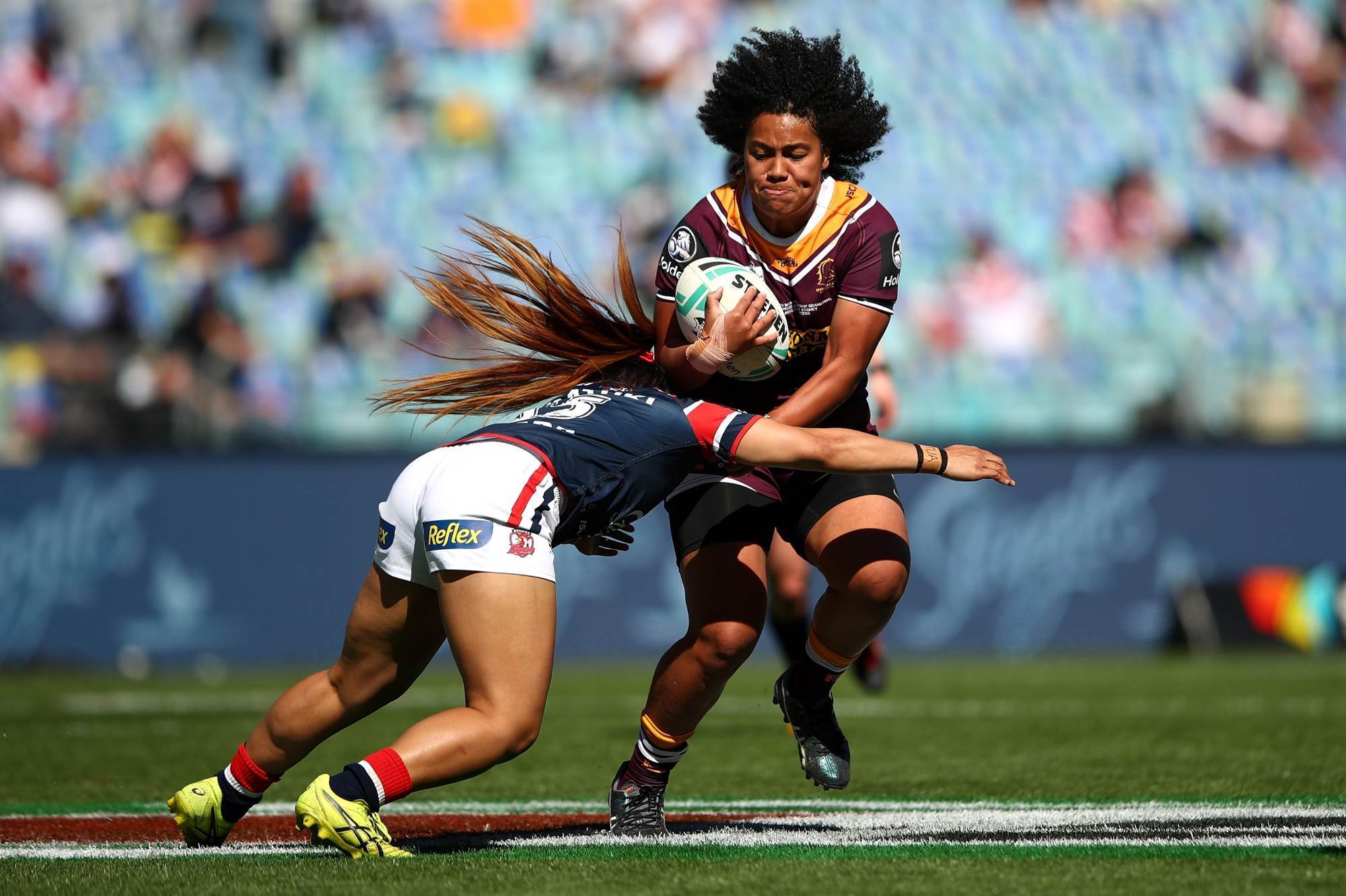 Pic Special Womens Nrl Grand Final Action League The Womens Game