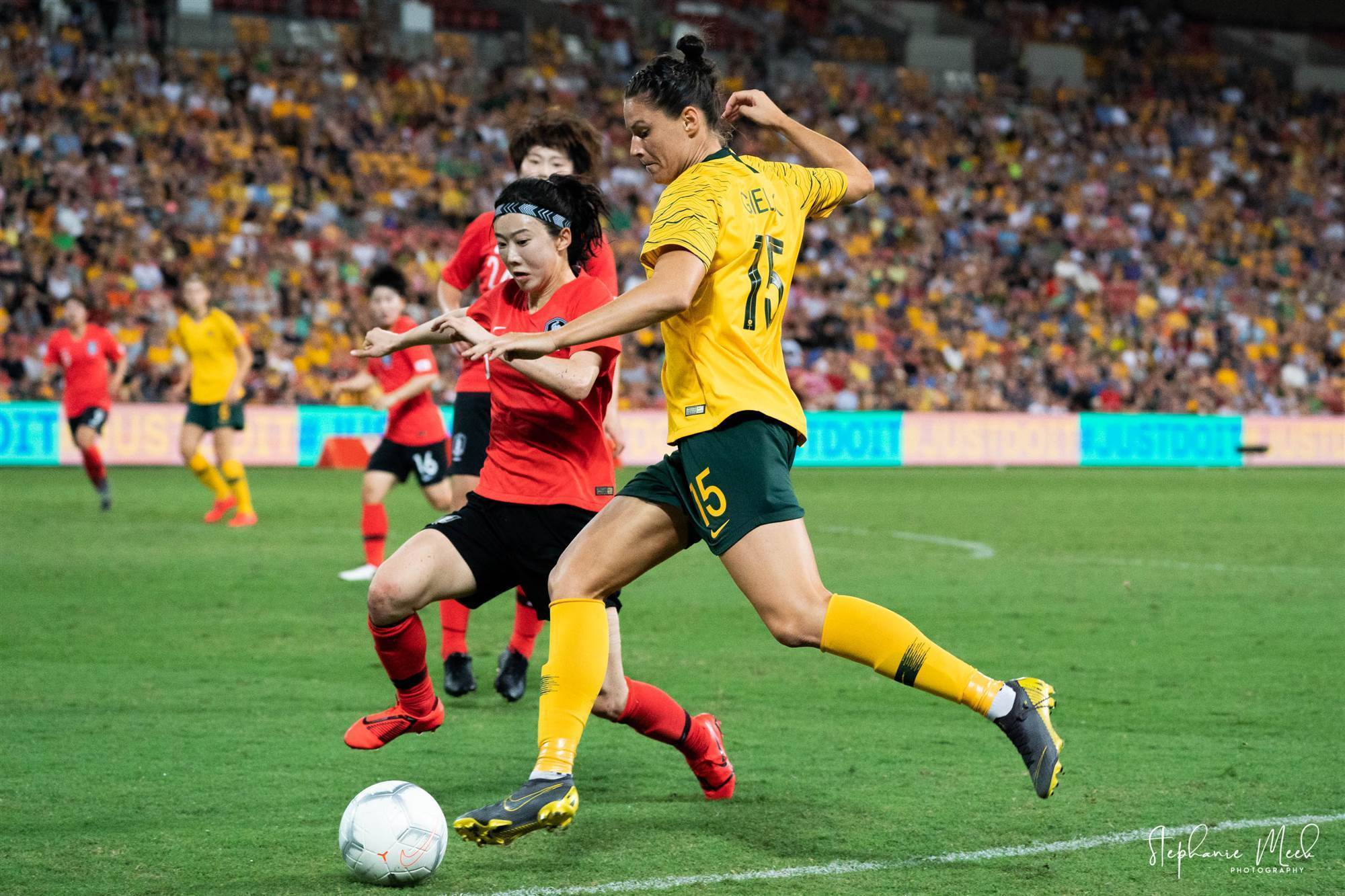 Pic Special: Australia v South Korea - The Women's Game - Australia's