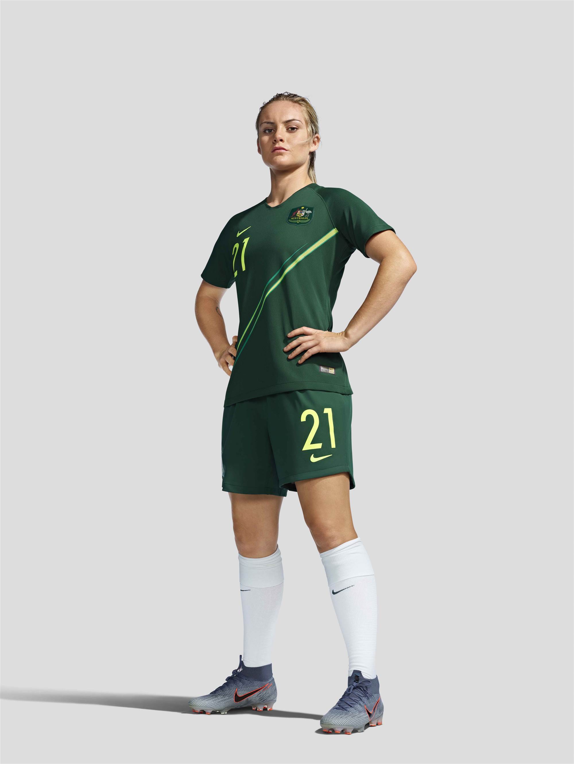 Revealed! The new Matildas kit pic special The Women's Game