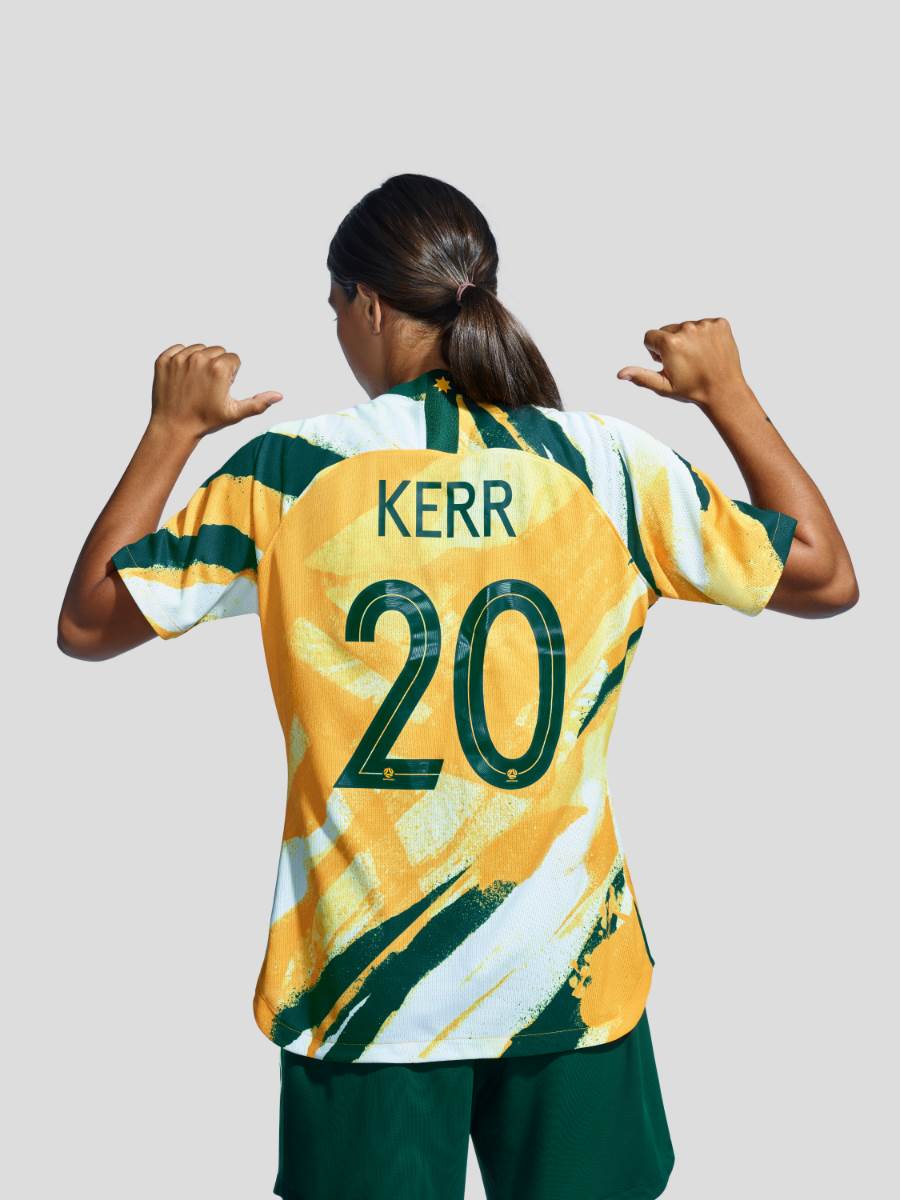 Revealed! The new Matildas kit pic special The Women's Game