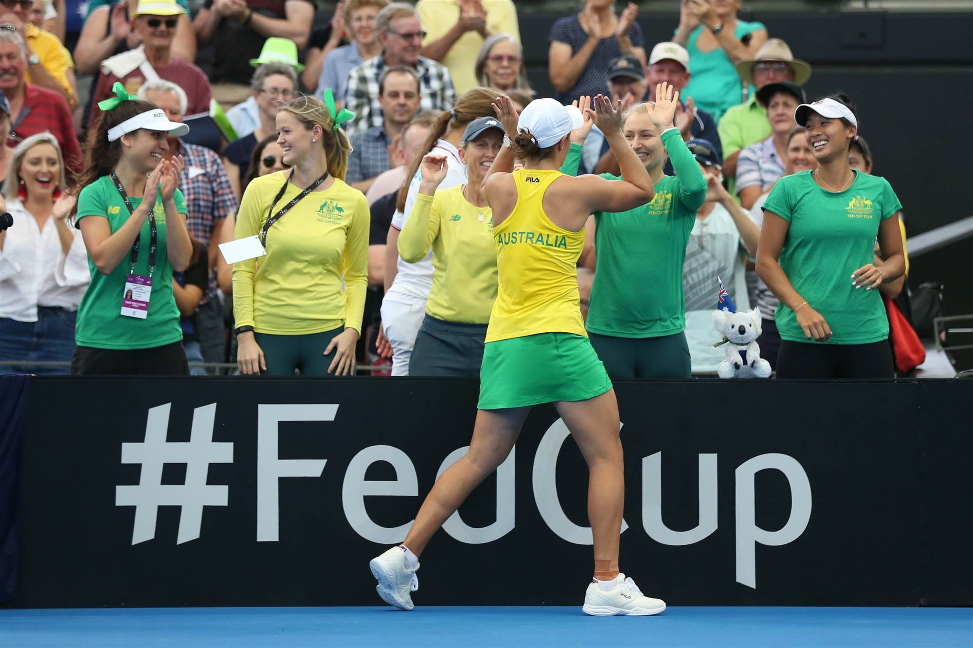 Pic special Australia's Fed Cup victory The Women's Game Australia