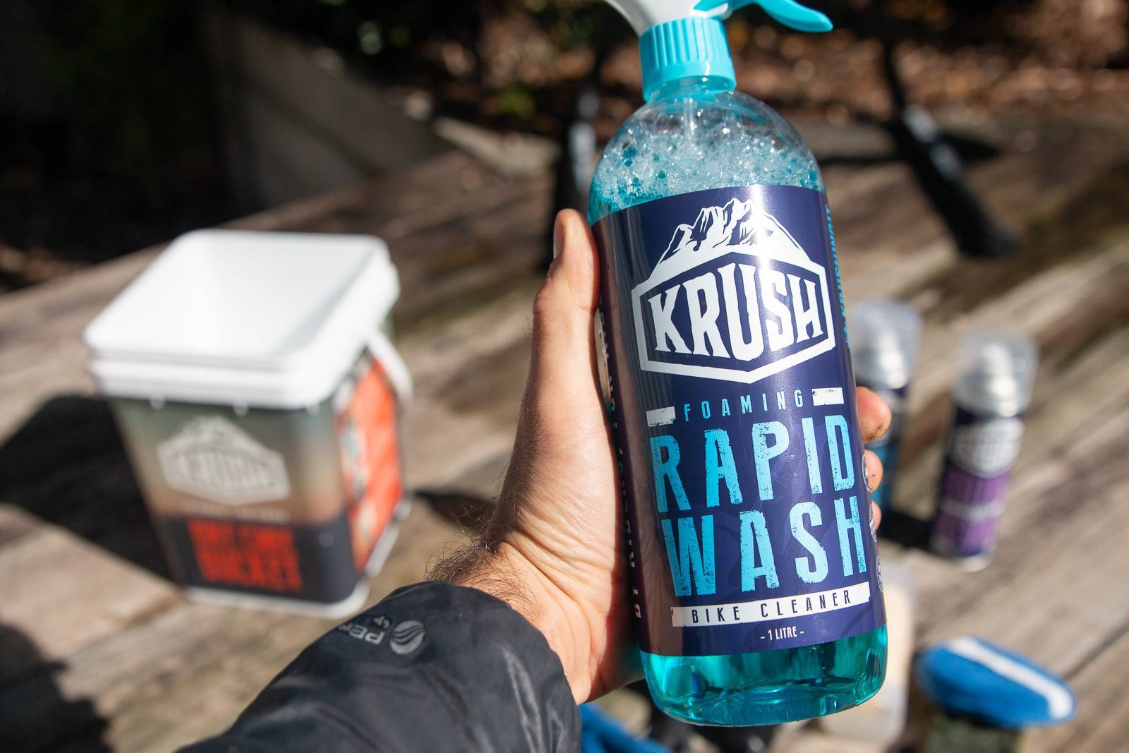 Pro level bike cleaning and detailing with Krush Australian Mountain Bike The home for