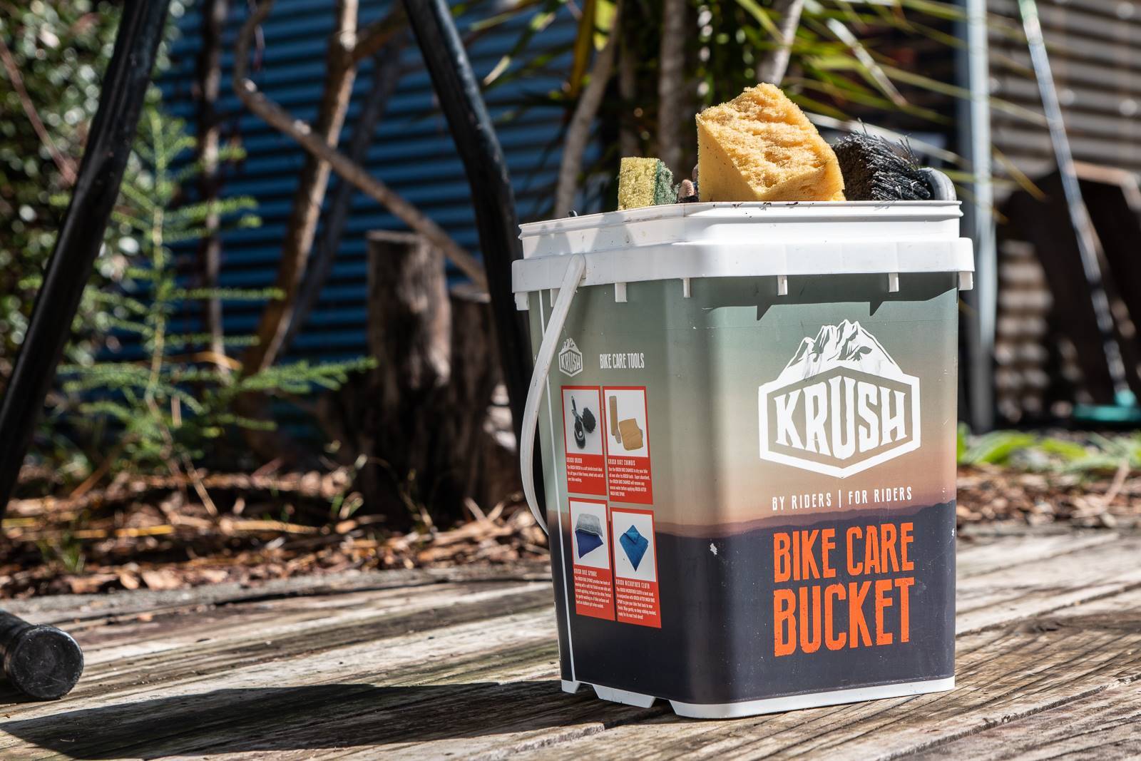 Pro level bike cleaning and detailing with Krush Australian Mountain