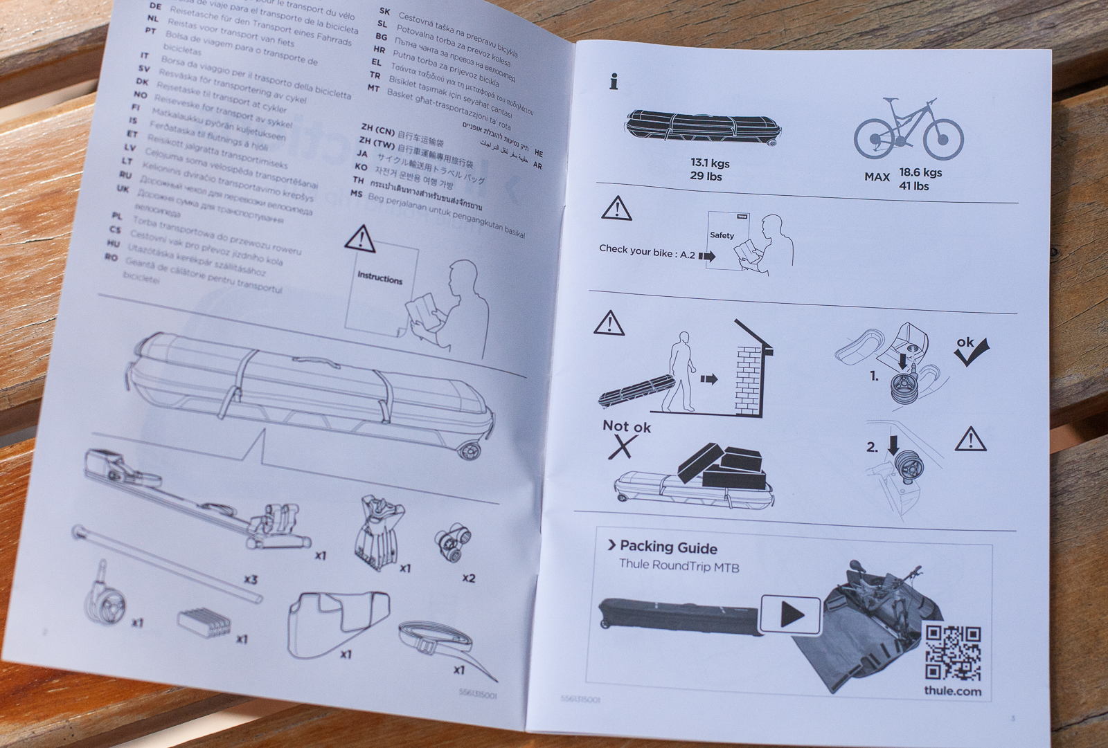 How to pack your bike in a Thule RoundTrip bag AMBmag .au