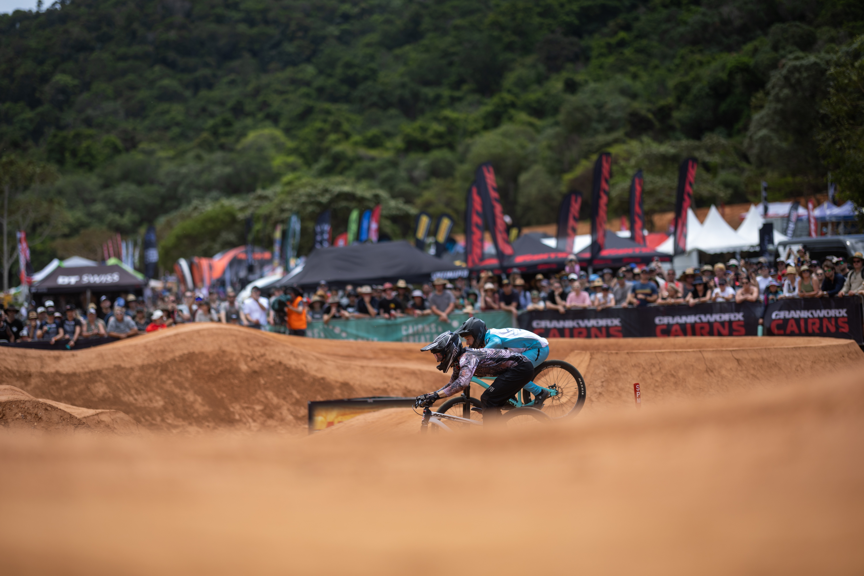 Crankworx Cairns Pump Track goes off!