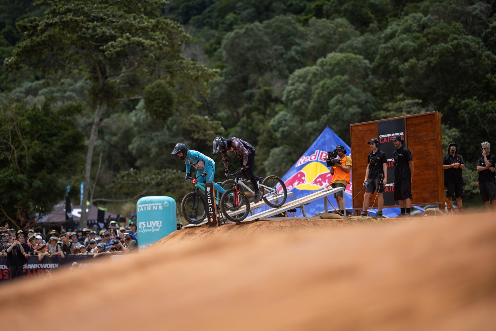 Crankworx Cairns Pump Track goes off!