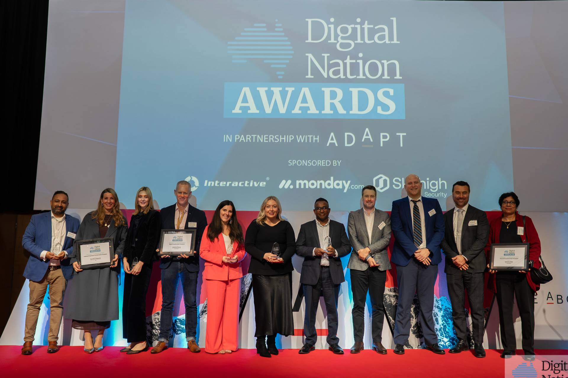 Victors of the 2025 Digital Nation Awards