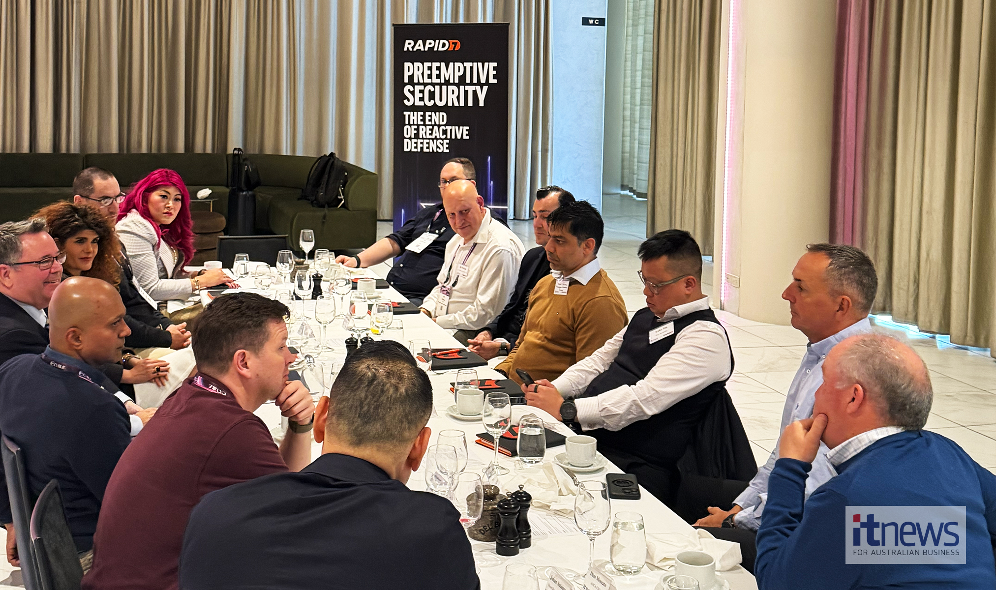 In Pictures: Preemptive Security Rapid7 Melbourne roundtable