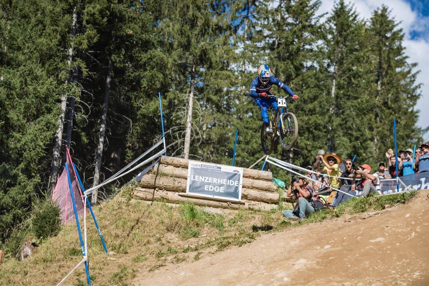 Downhill champions crowned in Lenzerheide Australian Mountain Bike