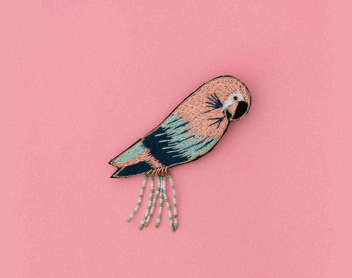 a flock of bird brooches • fashion • frankie magazine • australian ...