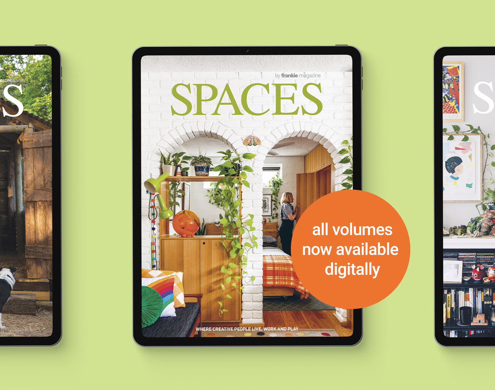 Spaces Vol. 1 – 6 Is Now Available Digitally! • Interiors • Frankie ...