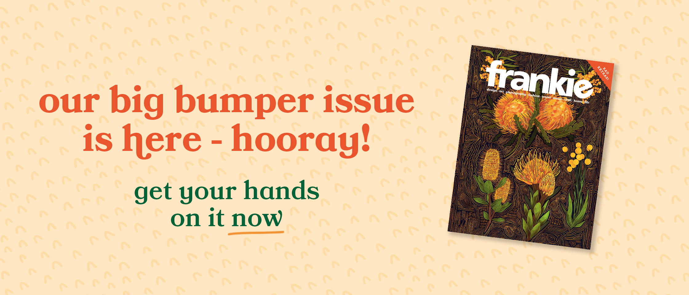 issue 105 is here - hooray!