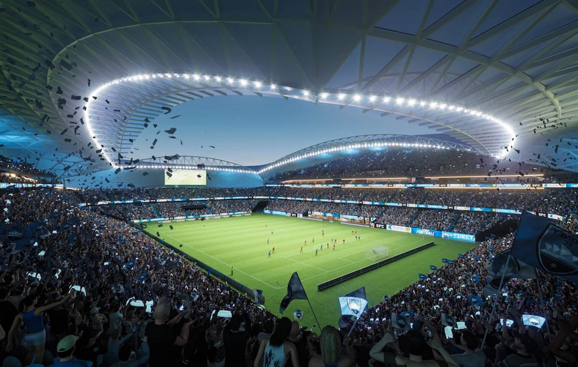 Sydney's new stadium a real crowd pleaser