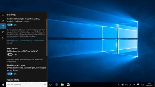 How to Disable Cortana in Windows 10 - Cortana Settings