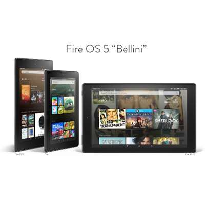 how to get fire os 5 bellini on a older kindle fire