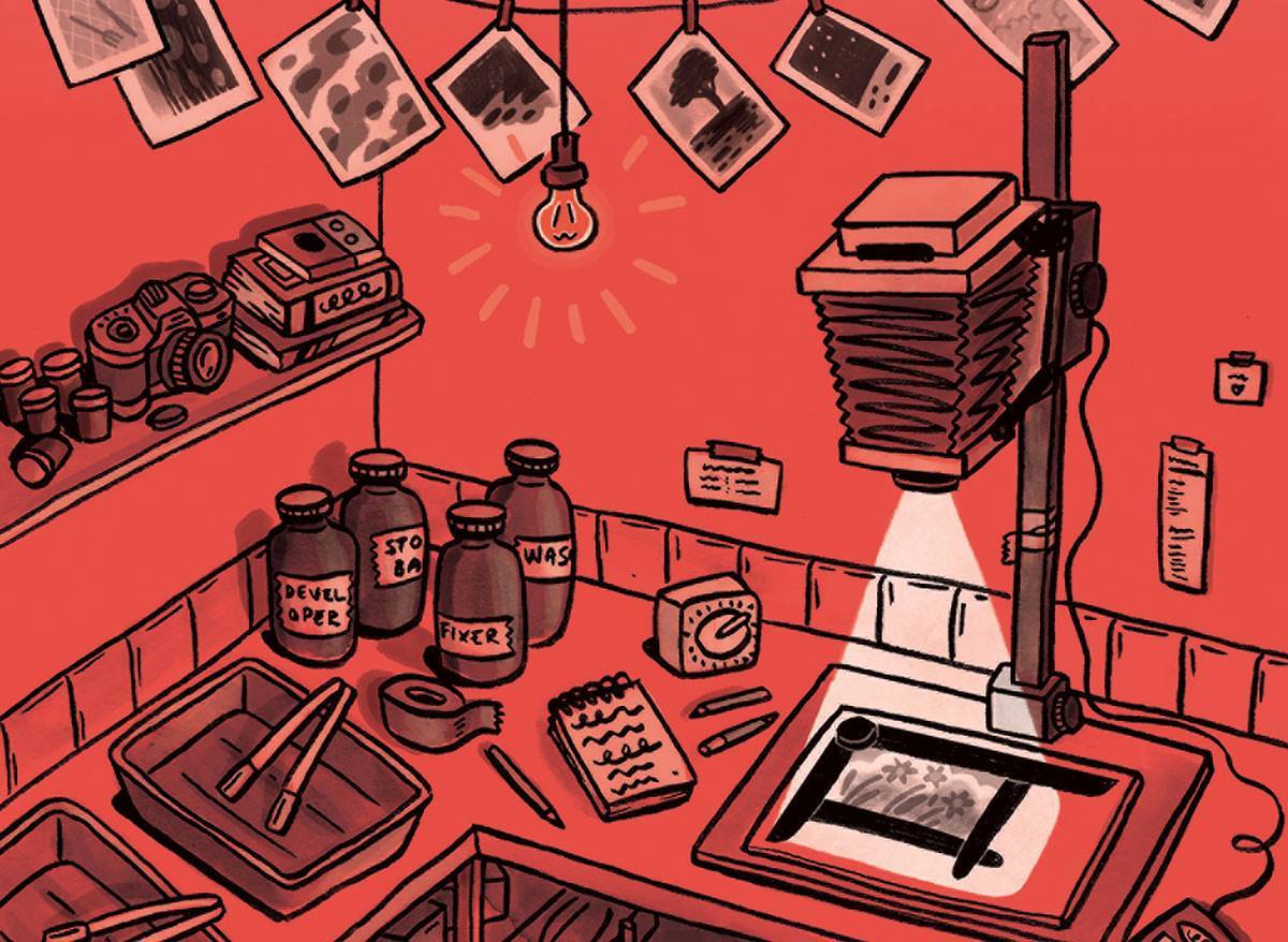 how to build a darkroom at home