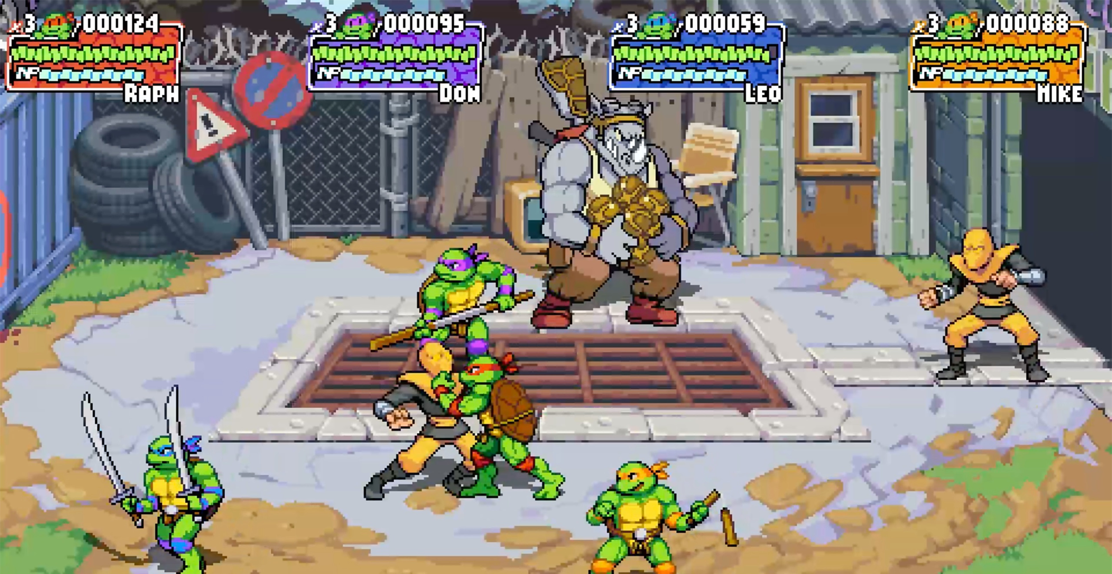 Teenage Mutant Ninja Turtles Shredder’s Revenge Intro KZone