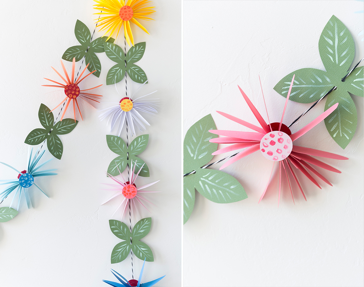 How to Make a Paper Flower Garland