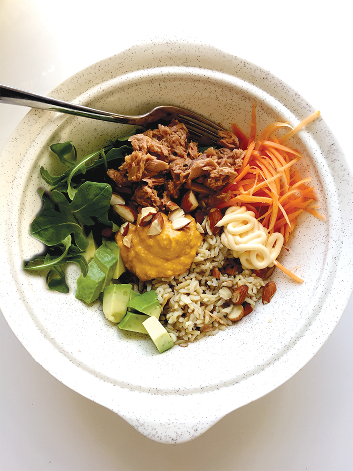 Easy-to-pack healthy work lunches
