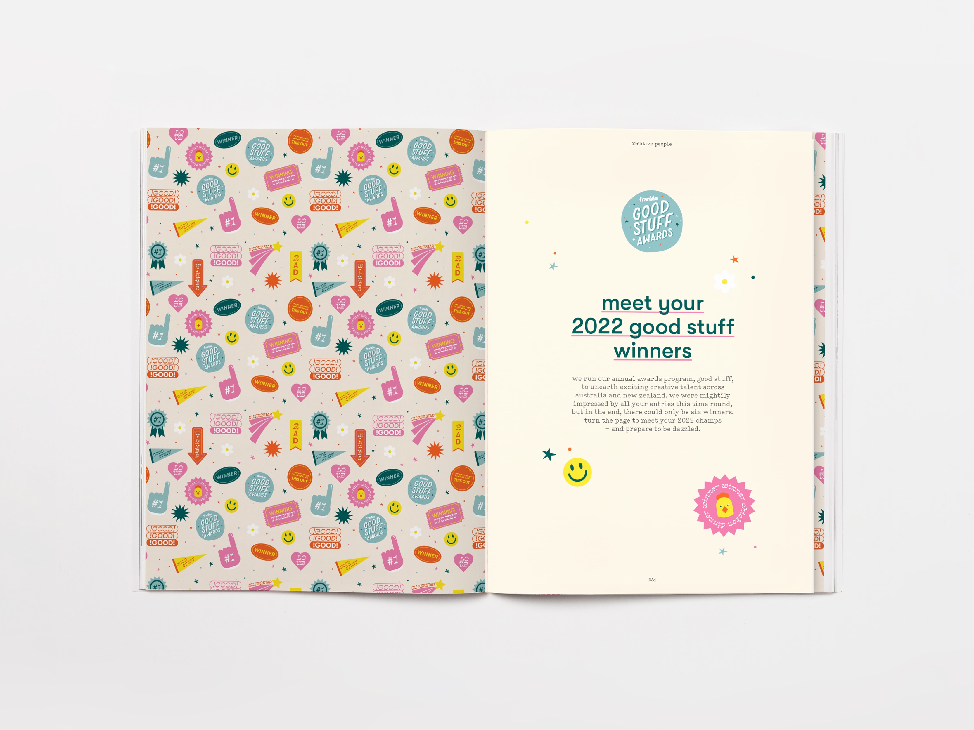 frankie good stuff 2022 winners • art • frankie magazine • australian