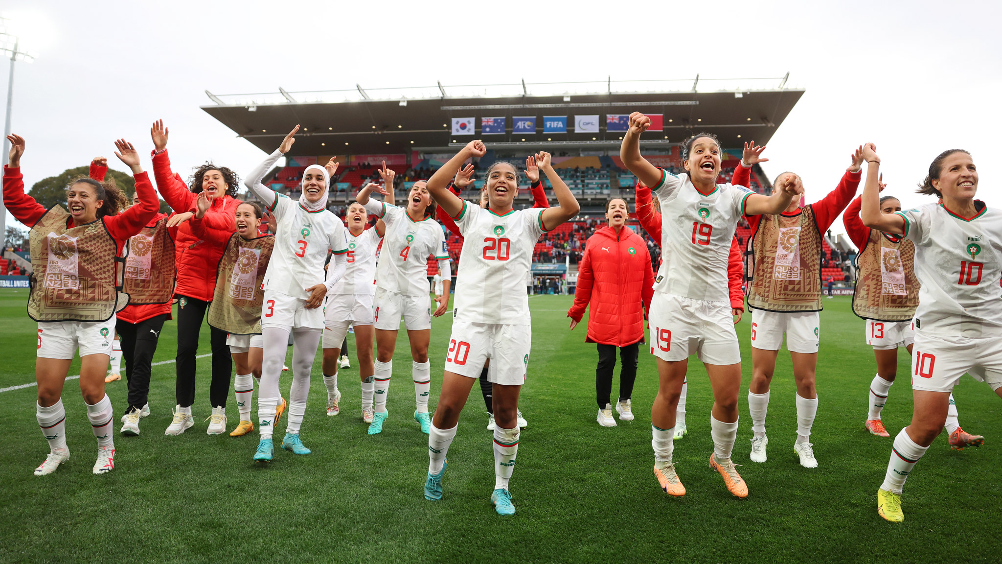 Morocco's Benzina becomes the first senior-level Women's World Cup