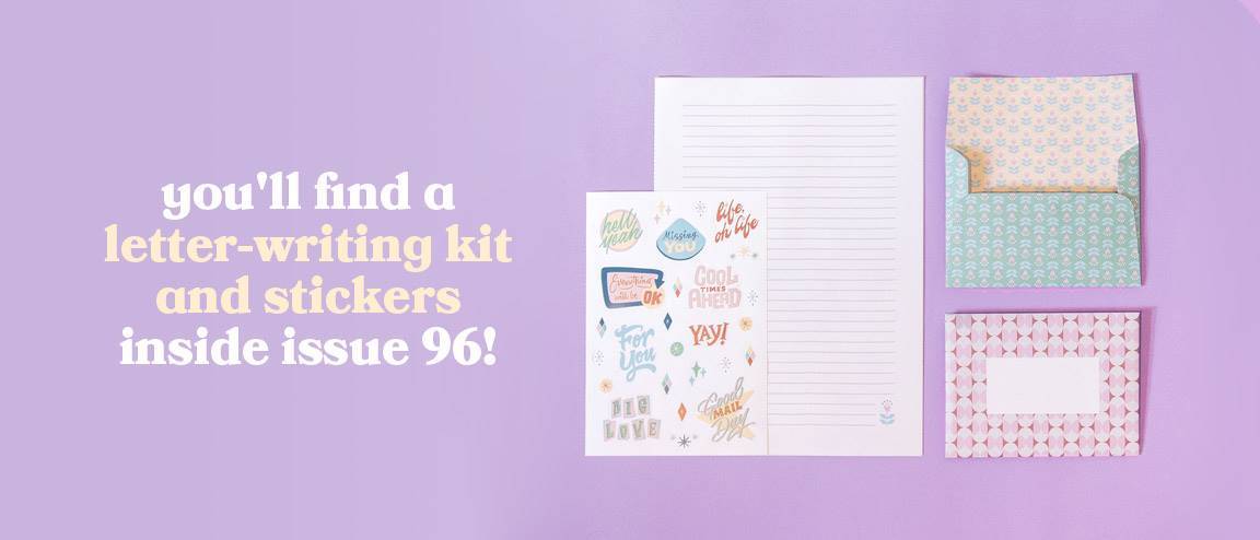 96 - letter kit and stickers