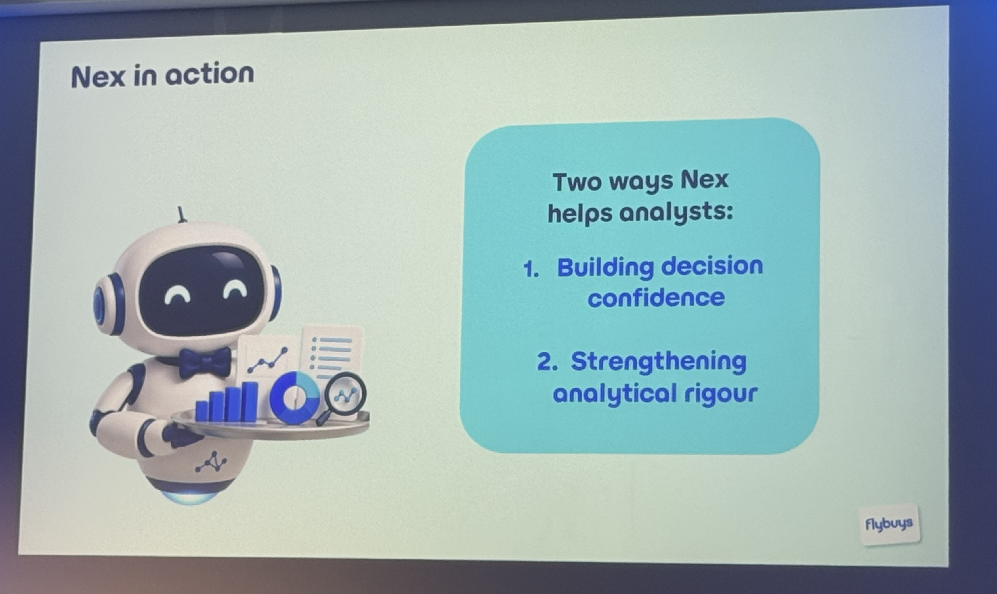 FlyBuys reveals analysts' virtual assistant "Nex"