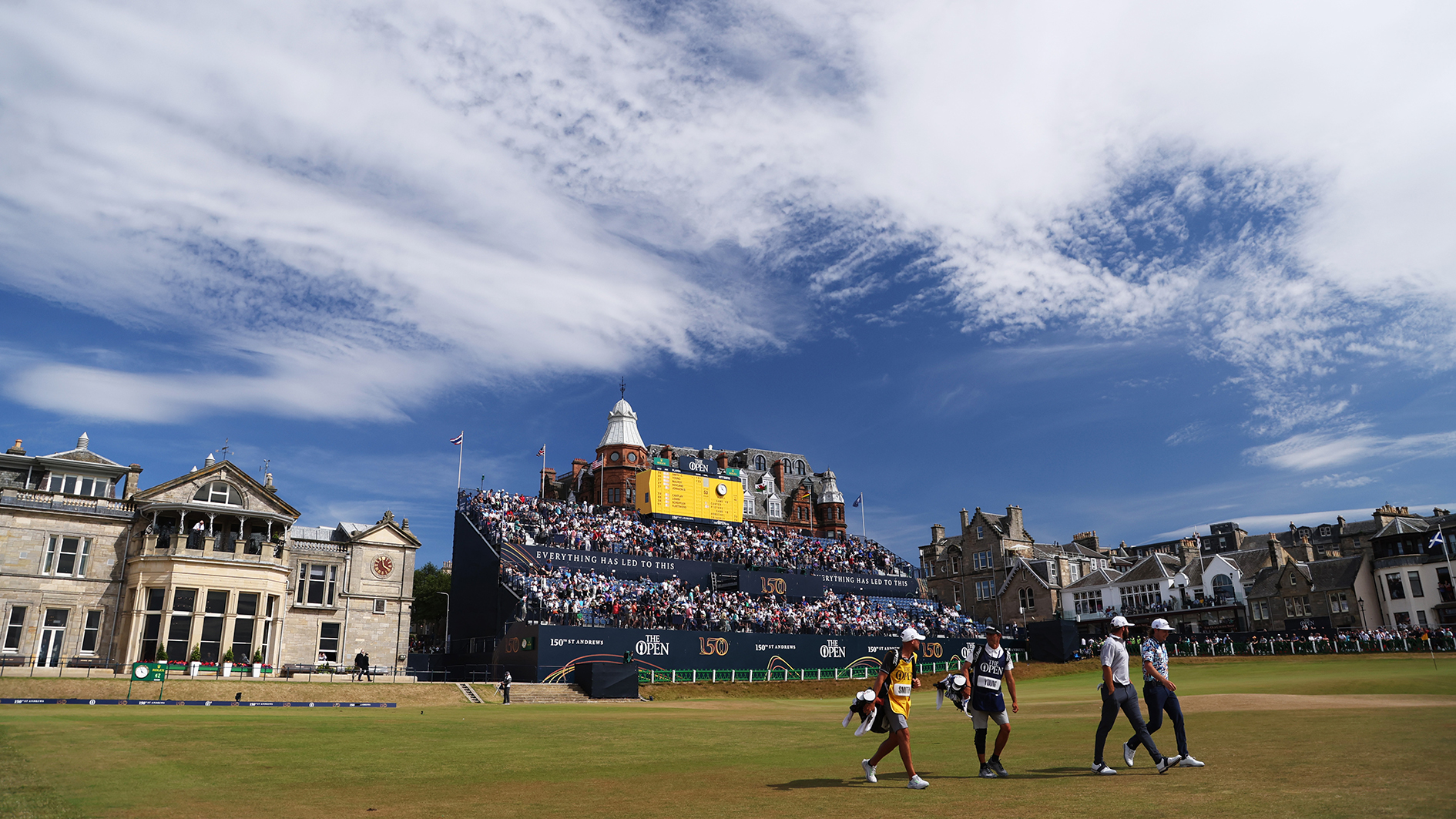 The 150th Open Championship final round tee times (AEST) Golf