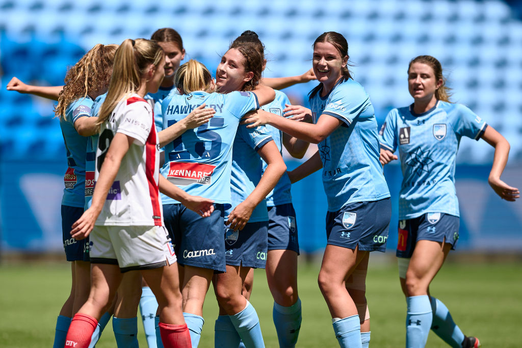 Snapshot of round 13 of the A-League Women