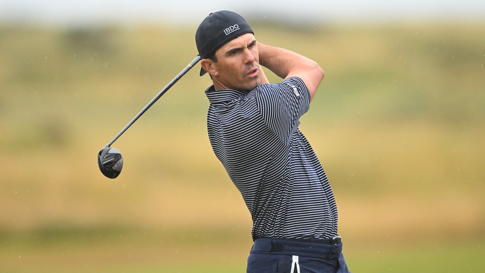 Horschel snatches Open lead as Lowry falters in Scottish rain