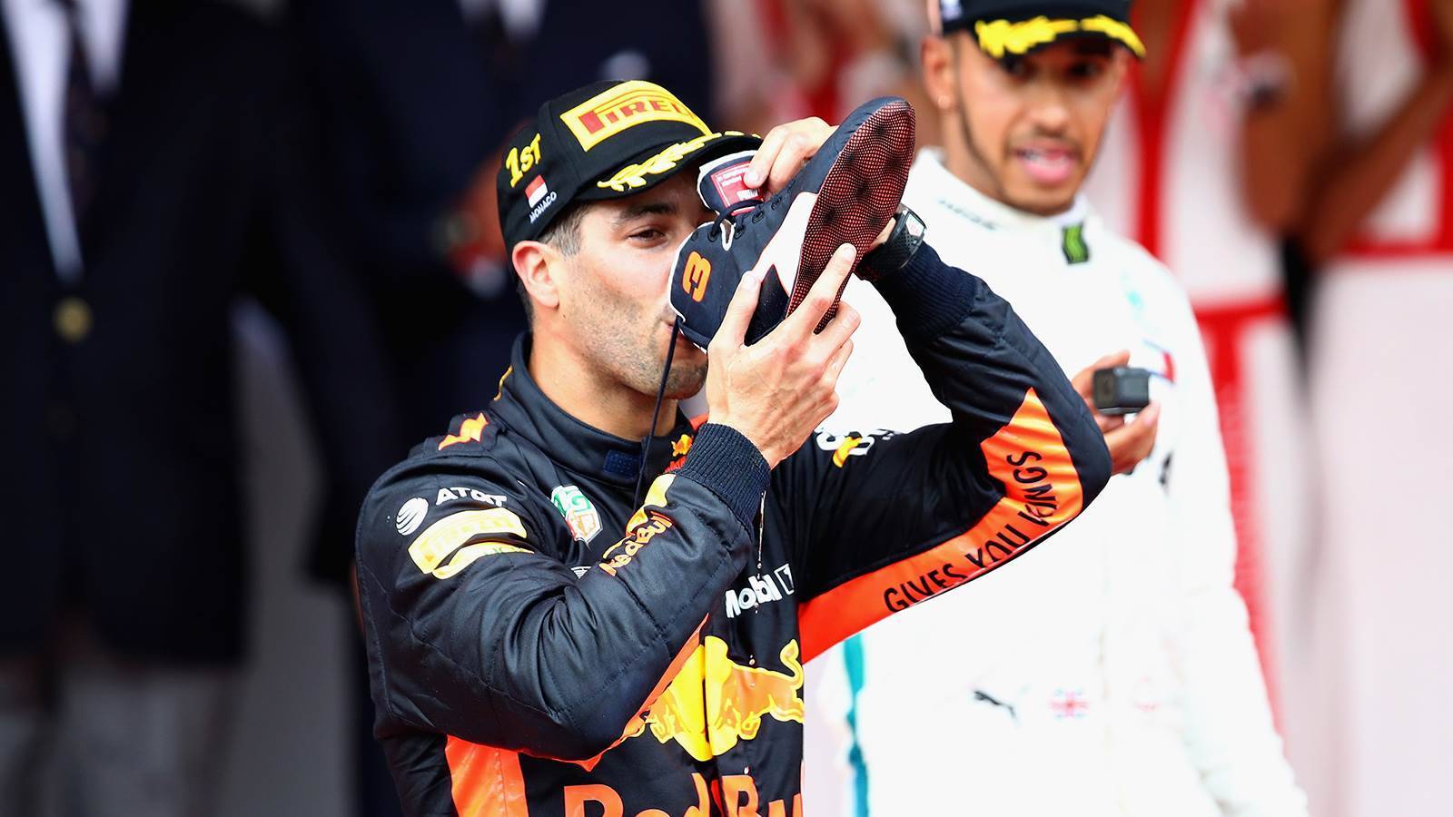 Ricciardo's shoey sledge at F1 rivals - Motorsport - Inside Sport