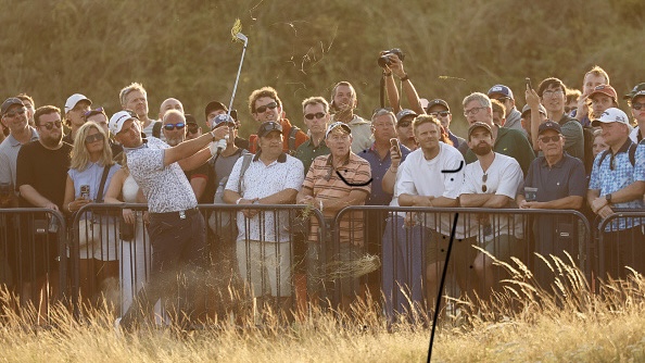 Aussie saved by wonder shot as Burns takes Open command