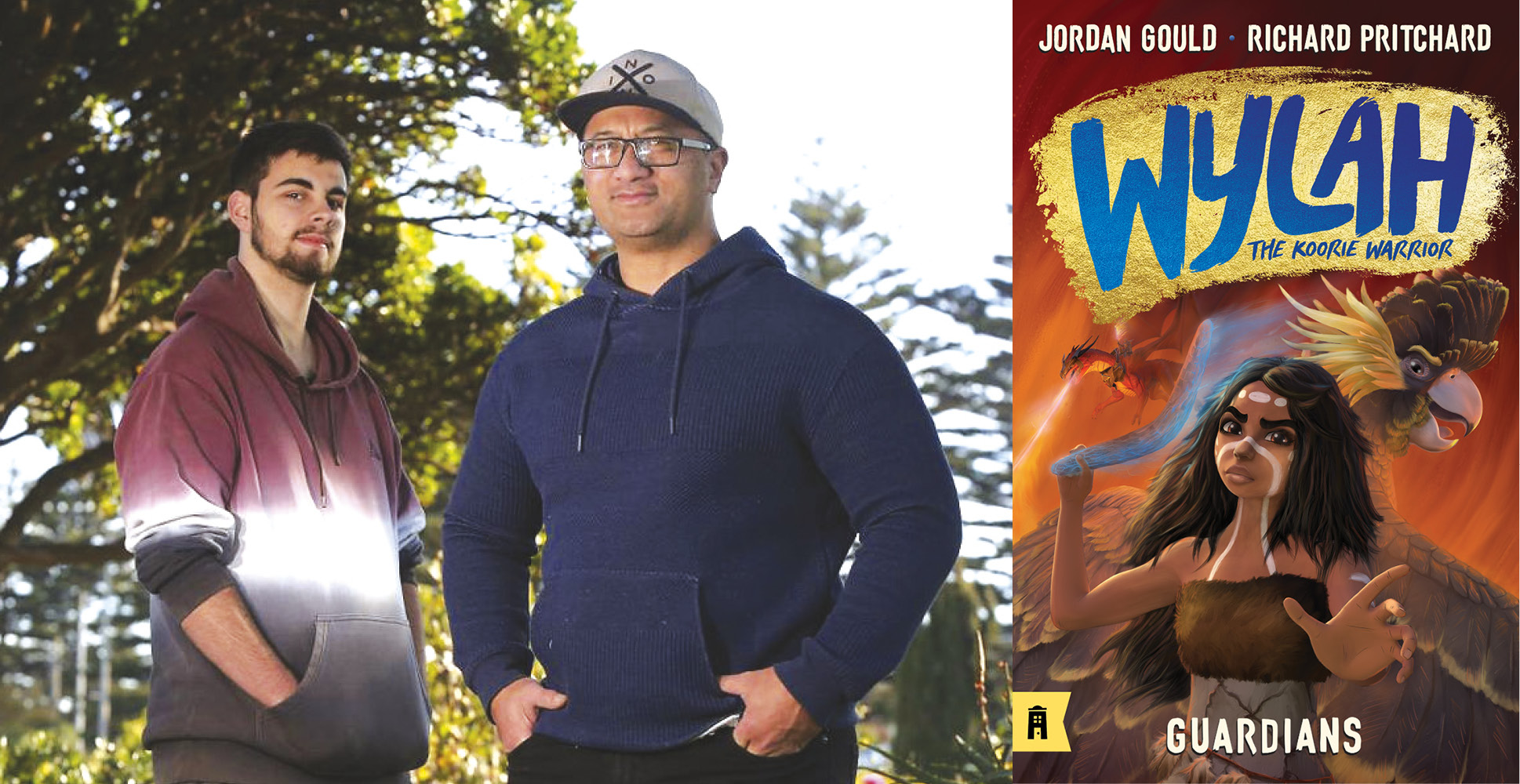 Richard Pritchard and Jordan Gould On Wylah The Koorie Warrior