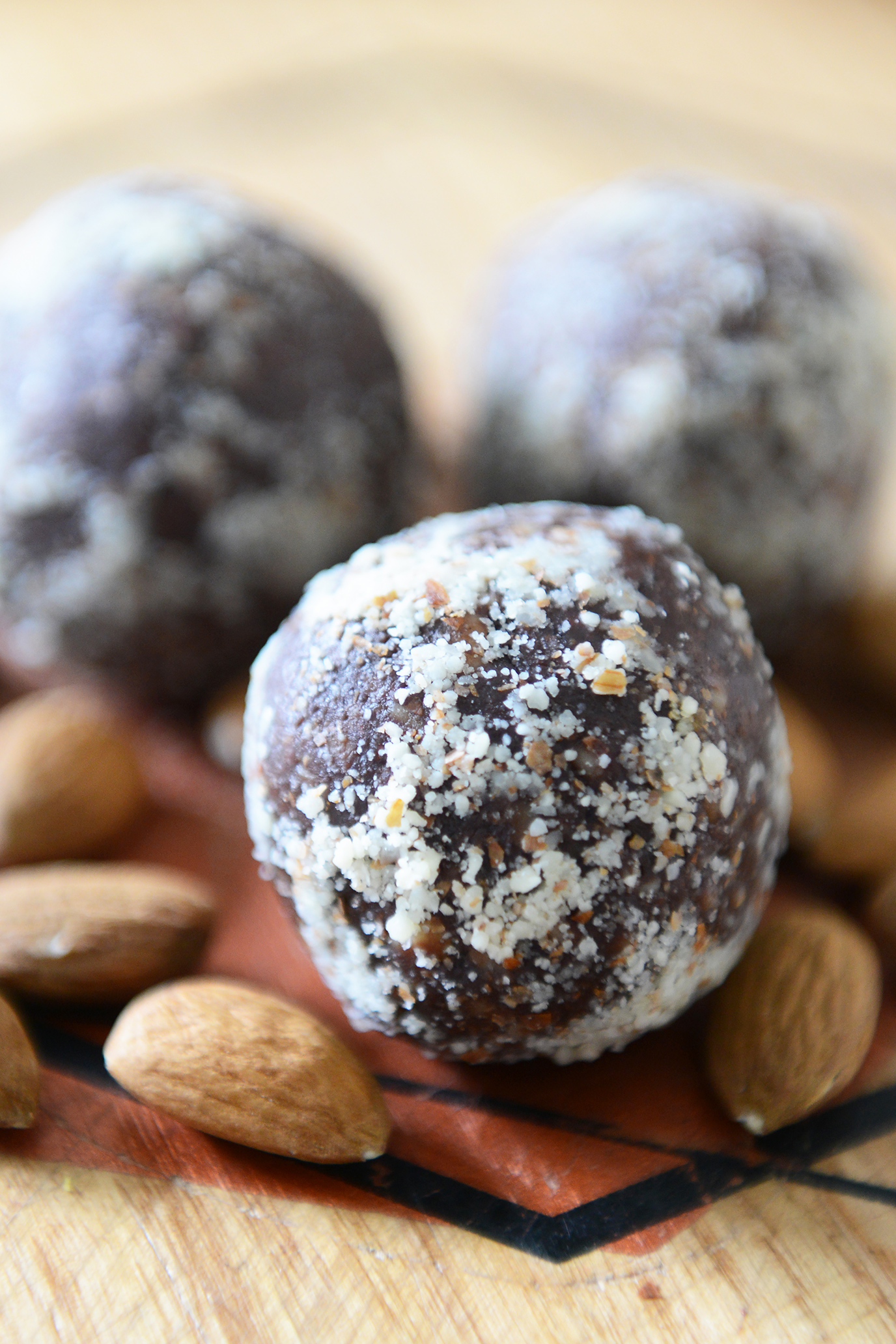 RECIPE Almond and Cacao Snack Balls Australian Mountain Bike The