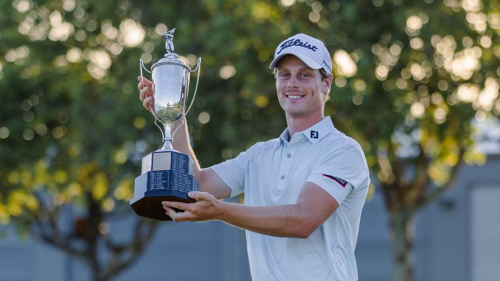 Campbell trumps Smith in 24-year Aussie golfing first