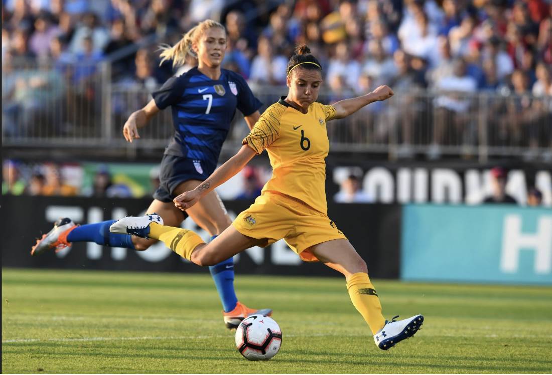 Australia game. L.Lindsay footballer.