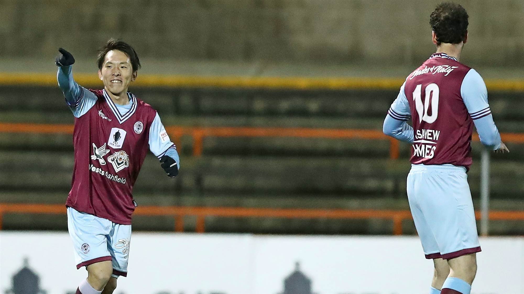 Sekiya I can't believe I scored two! FTBL The home of football in