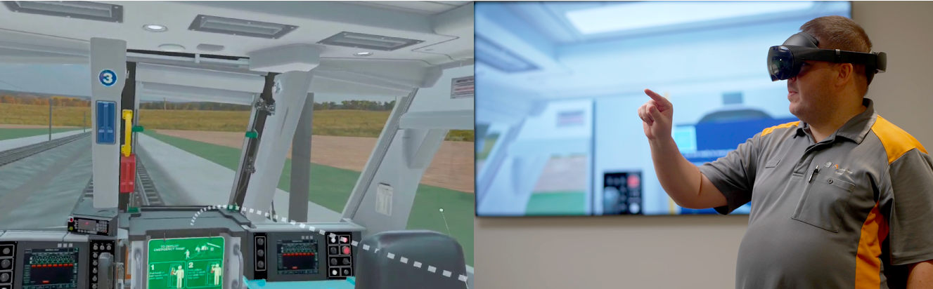 VR upskills Sydney train drivers and guards