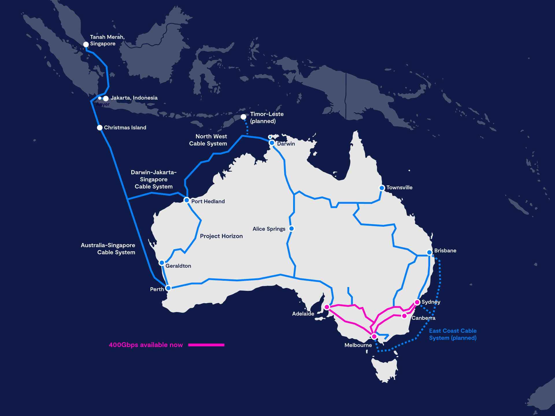 Vocus upgrades Melbourne to Adelaide cable route