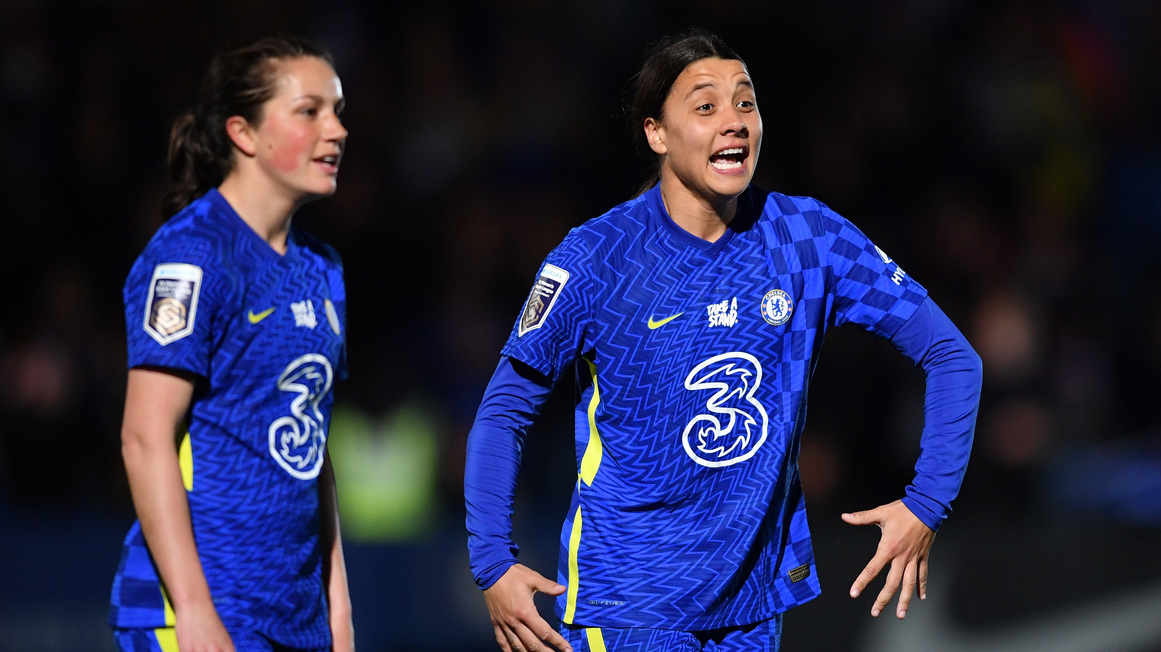 Chelsea 3-2 Man City (AET): Sam Kerr double helps Blues to Women's