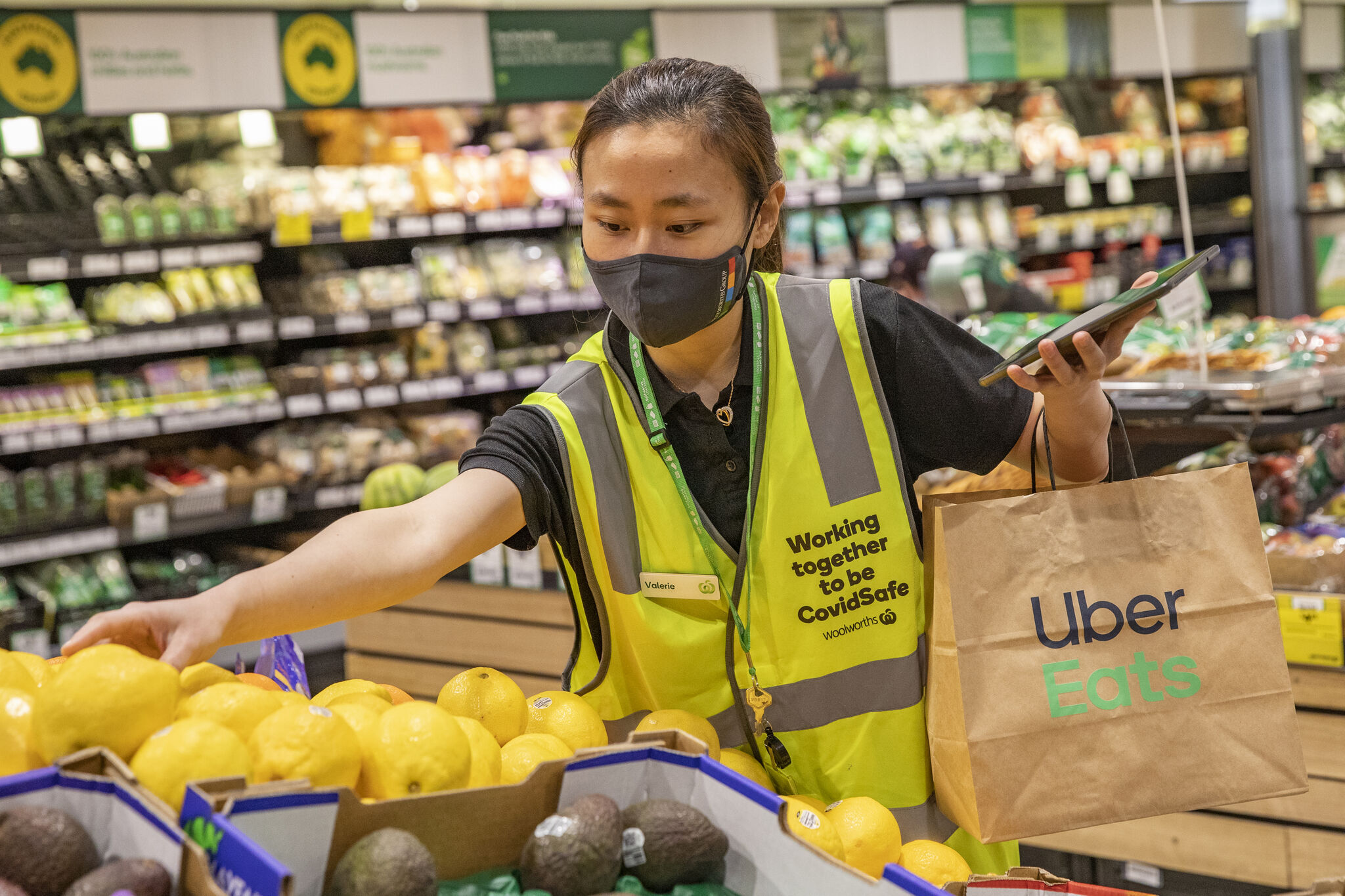 Woolworths partners with Uber Eats for same hour delivery Strategy