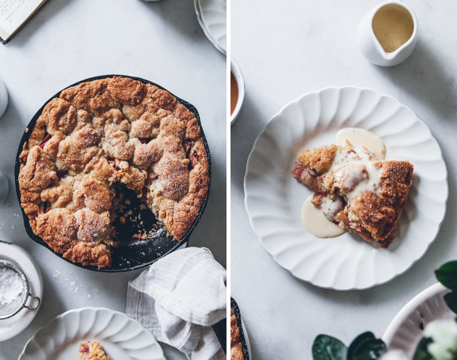 apple cobbler with vanilla sauce • food • frankie magazine • australian ...