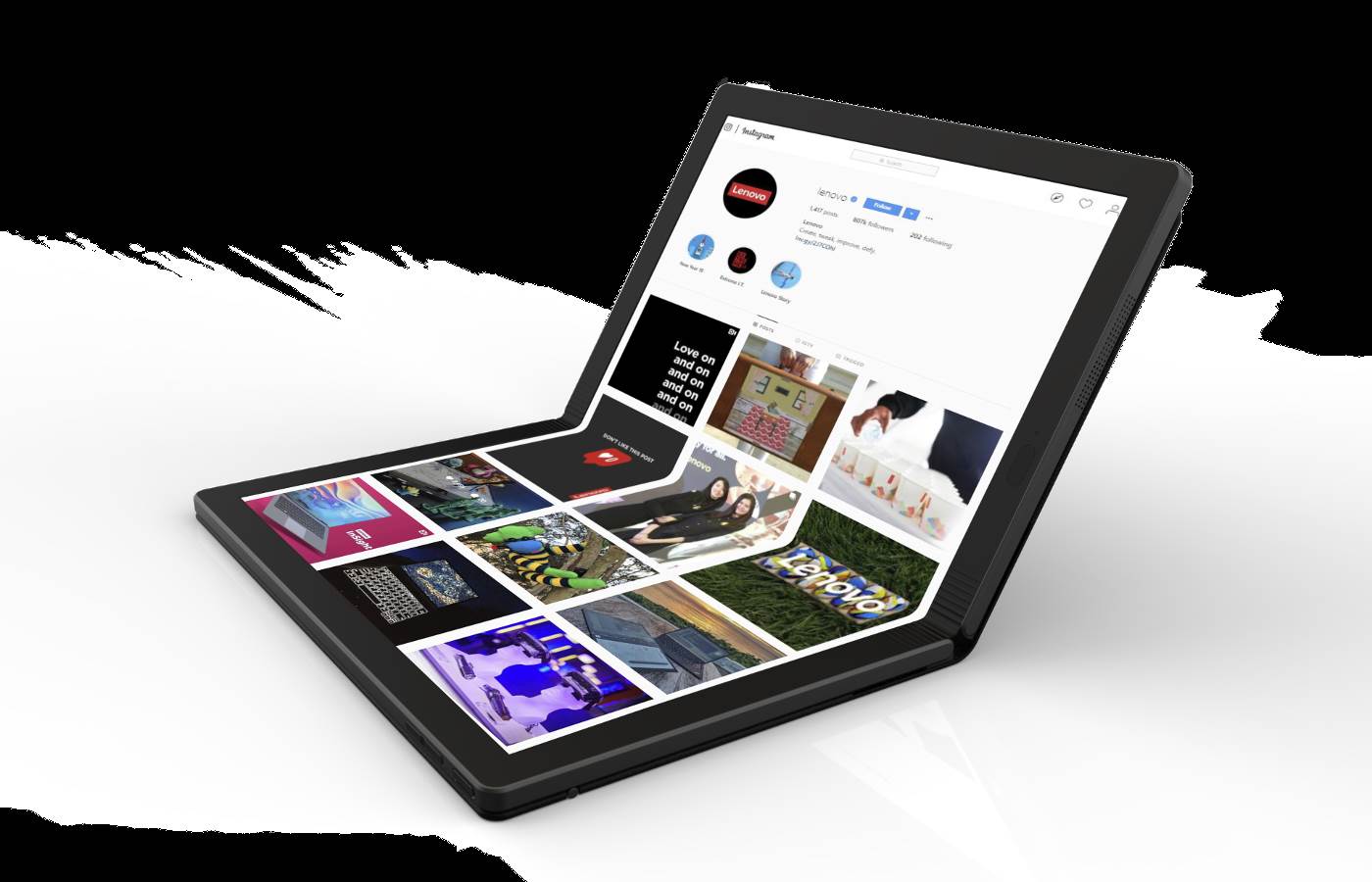 crn 14 Lenovo Worlds First Foldable PC 2