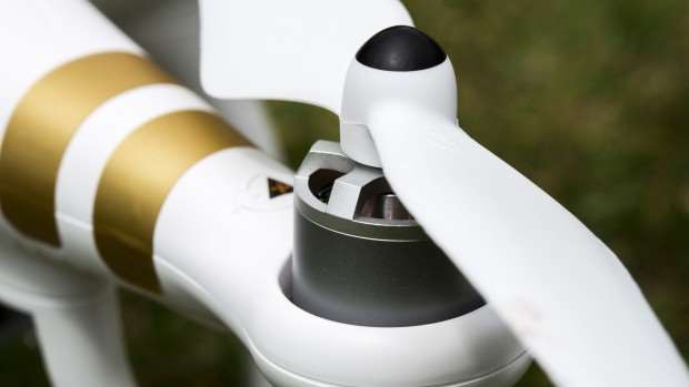 DJI Phantom 3 Professional review: Slightly redesigned propellors give the Phantom 3 more power in flight