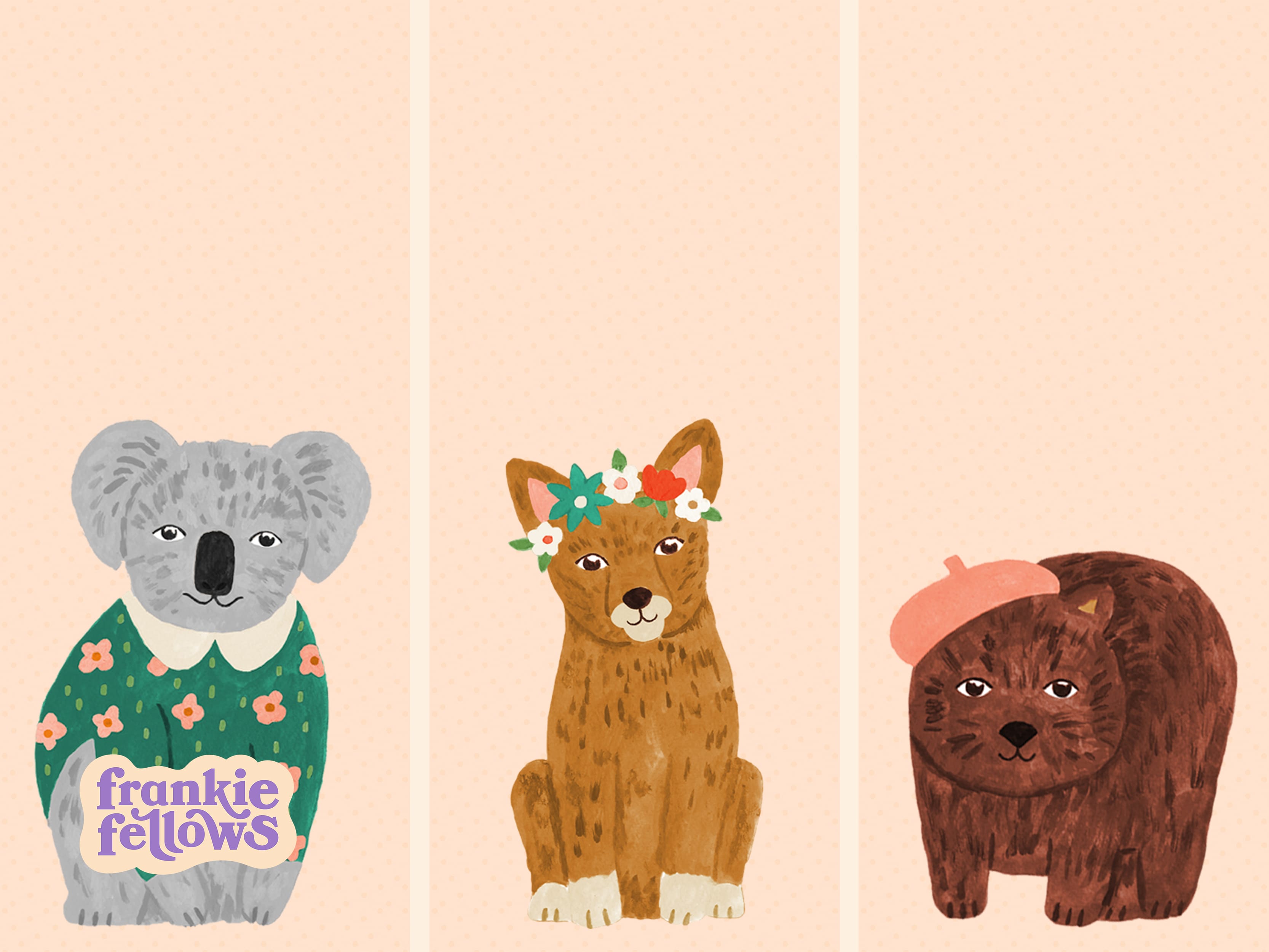download these adorable wallpapers • frankie fellows • frankie magazine